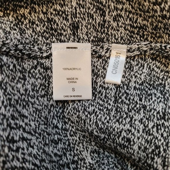 NWT New York & Co Blue Button-up Blazer Style Sweater Sz S 7th Ave Design Studio - Picture 4 of 4